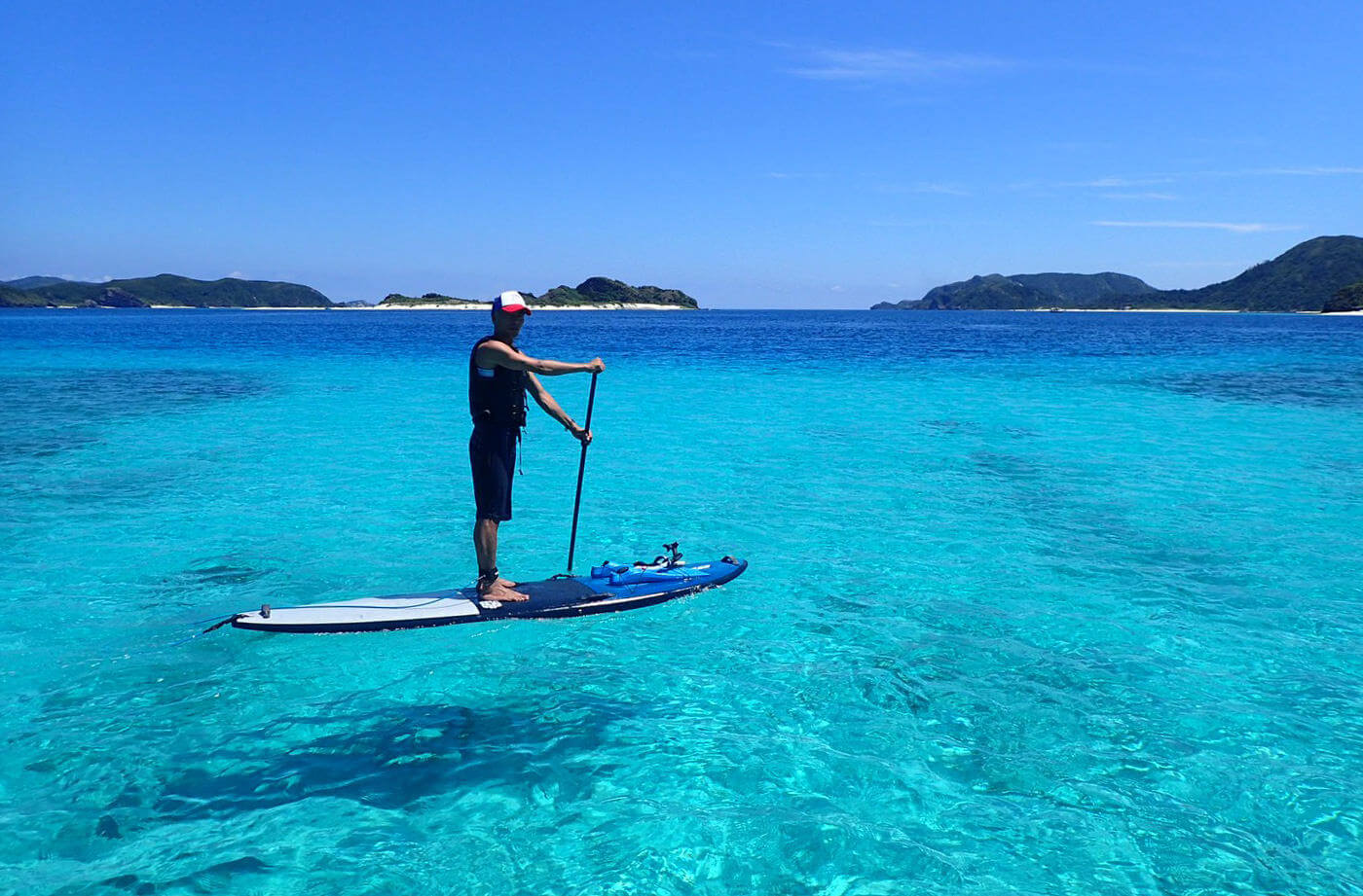 台風が近づいてヤバイ座間味