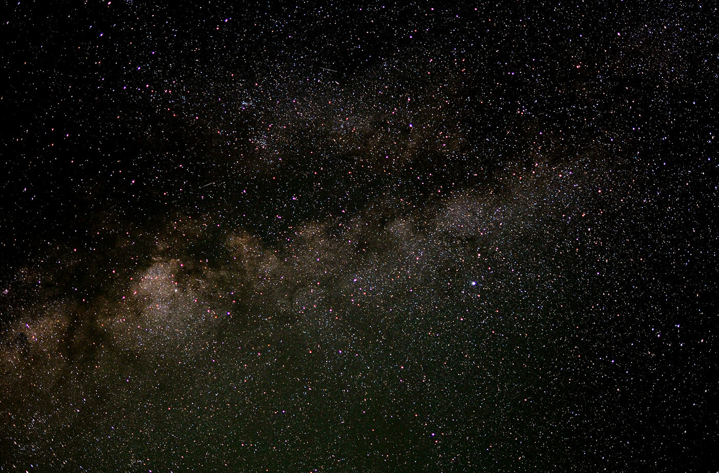 座間味でみる満天の星空