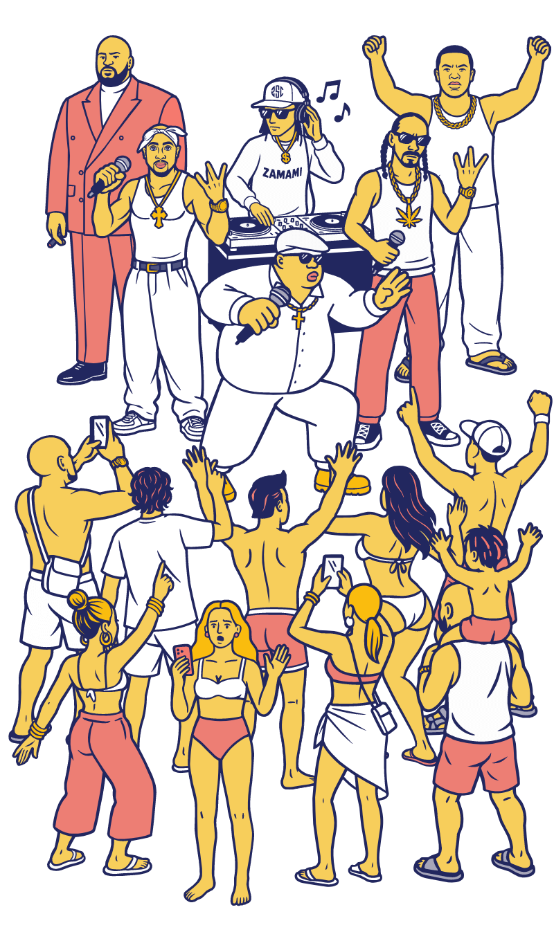 ヒップホップ黄金期：レジェンド