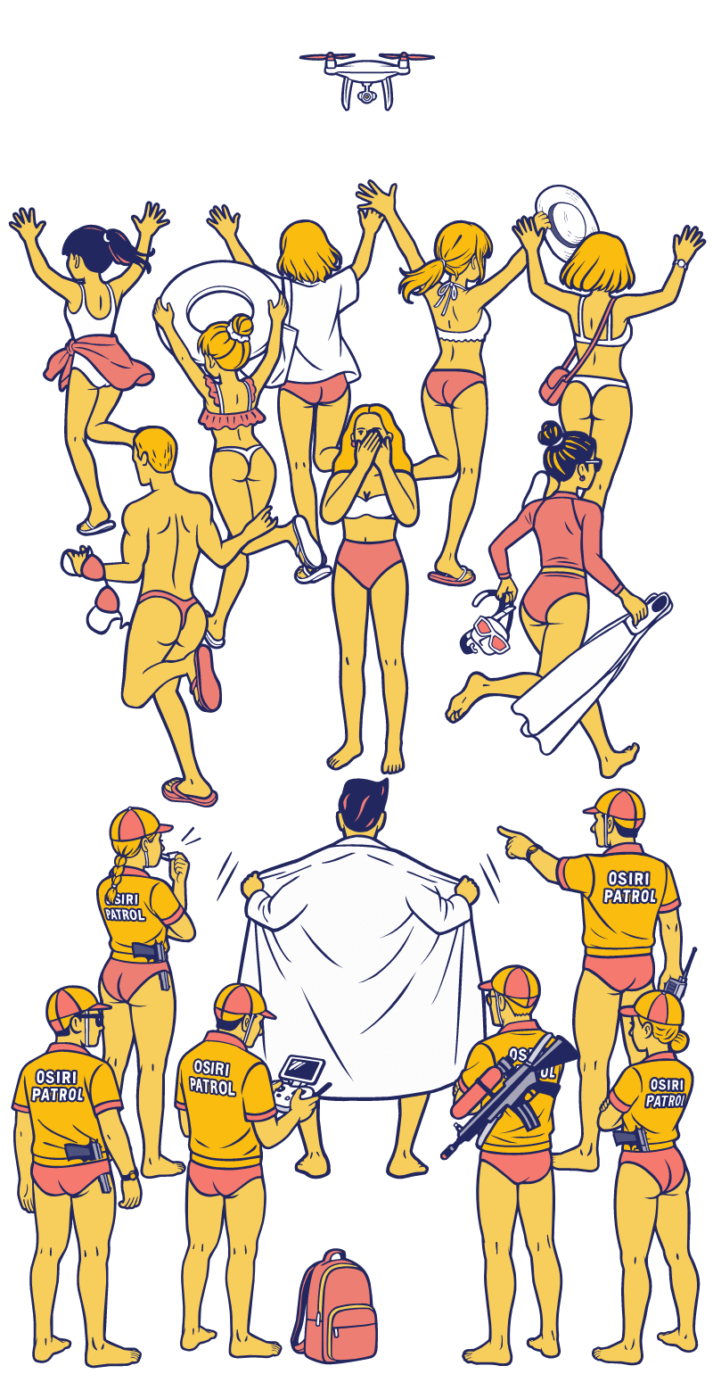 不意打ちの一発